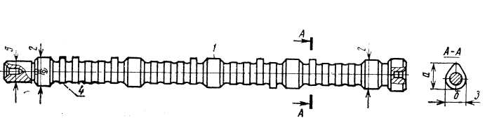 Эскиз распределительного вала