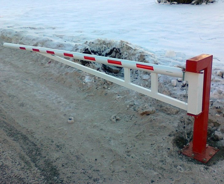Металлические шлагбаумы