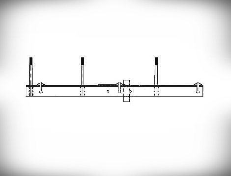 0050-18. 0002. Траверса высоковольтная тм-66. 0002-21. Траверса тм-66 27.